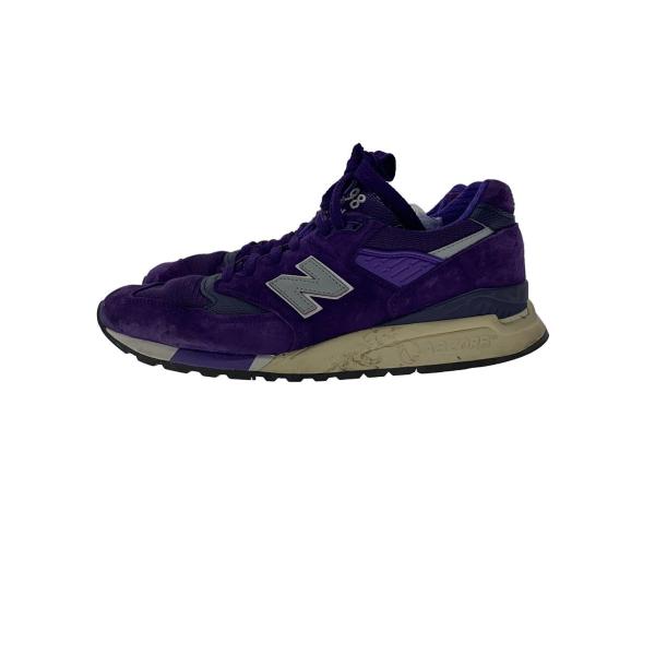 NEW BALANCE◆ローカットスニーカー/28cm/PUP/スウェード/U998TE