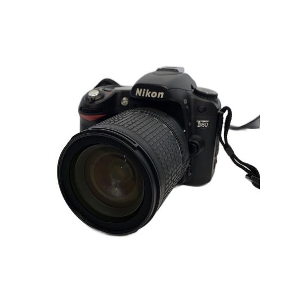 Nikon / デジタル一眼カメラ D80 AF-S DX18-135G レンズキット/レンズ内側曇り有り Nikon◇デジタル一眼カメラ D80 AF-S DX18-135G レンズキット/レンズ