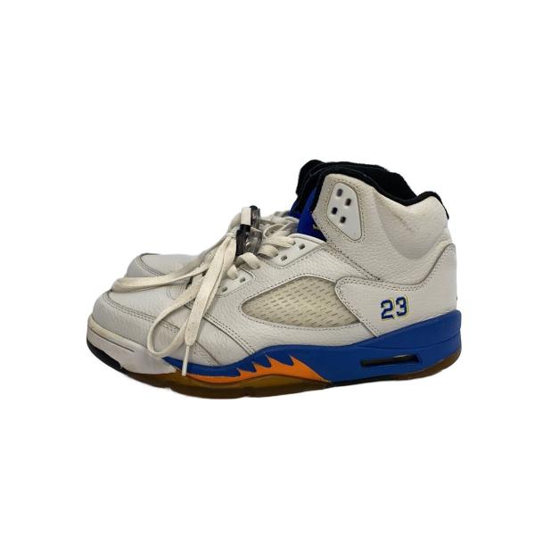 NIKE◆AIR JORDAN 5 RETRO/エアジョーダンレトロ/ホワイト/136027-189/28cm