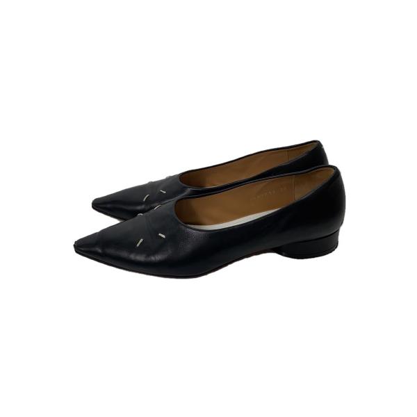 Maison Margiela◇POINTED TOE LEATHER SHOES/4ステッチ//38 Maison Margiela◇POINTED TOE LEATHER SHOES/4ステッチ//38