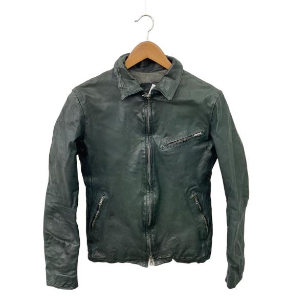 ISAMU KATAYAMA BACKLASH◇ベルギーショルダー製品染め襟付シングル