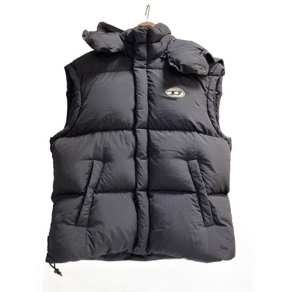 DIESEL◇22AW/ダウンベスト/XXL/ポリエステル/BLK/A06286// : セカンド