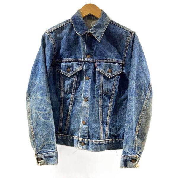 Levi's◇LV/70505/BIG E/60-70s/ボタン裏刻印521/Gジャン/デニム/IDG