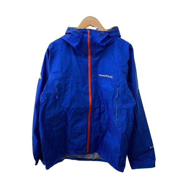 mont-bell◇マウンテンパーカ/L/ゴアテックス/ブルー/1128615 ストーム