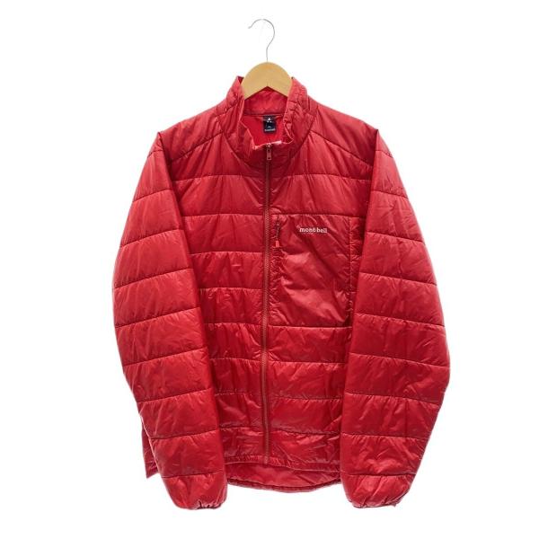 mont-bell◇3IN1 フォールライン パーカ/XL/ナイロン/RED/無地/1102504