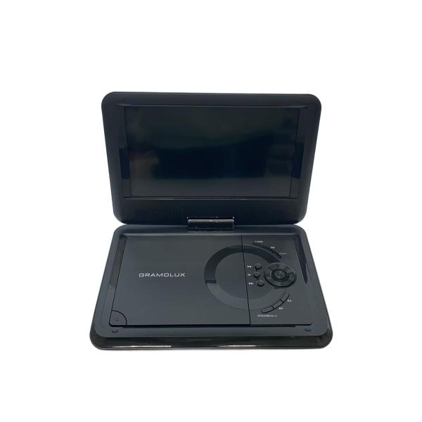 GRAMOLUX◇ポータブルDVDプレーヤー GRAMO-P910BK : セカンド