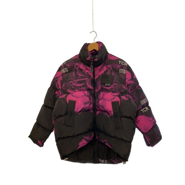 DIESEL◇ダウンジャケット/XXS/ブラック/総柄 : セカンドストリート