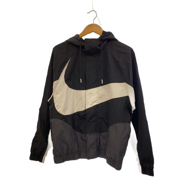 NIKE◇NSW SWOOSH LND JACKET/ナイロンジャケット/XL/ナイロン/BLK