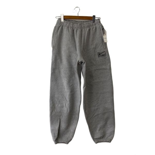 Nike Stussy スウェットパンツ Mサイズ グレー 中古・古着通販】NIKE (ナイキ) stussy (ステューシー) スウェット