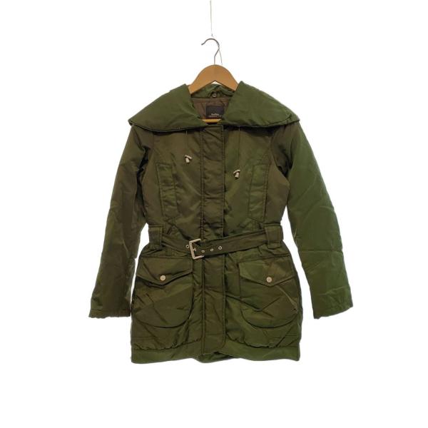 MAX MARA◇コート/38/ナイロン/KHK/無地/54860773 : セカンド
