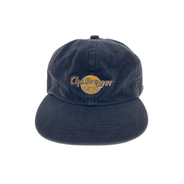 CHALLENGER◇MUD LOGO CAP/キャップ/FREE/コットン/BLK/メンズ