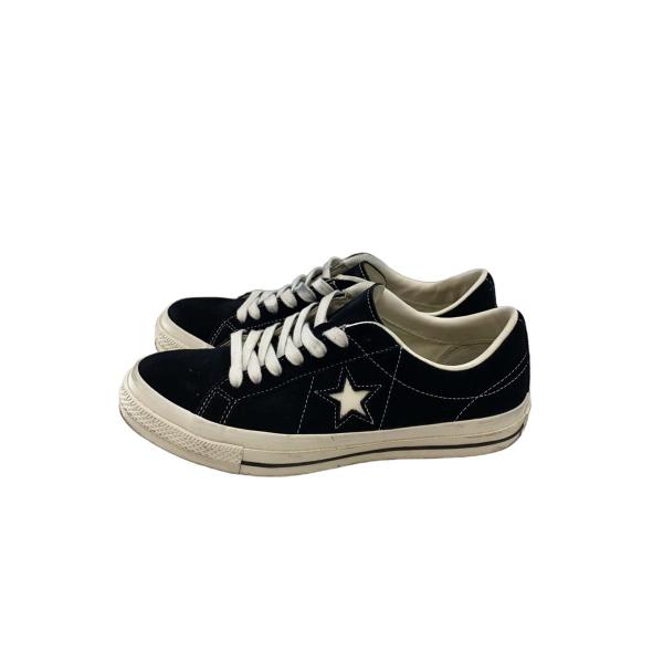 CONVERSE◆ローカットスニーカー/25.5cm/BLK/35200860//