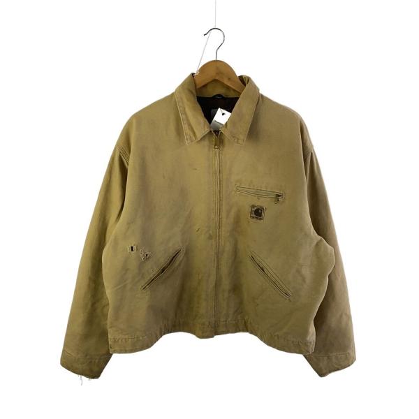 Carhartt◇デトロイトジャケット/XXL/コットン/BEG/J97 WET : セカンド