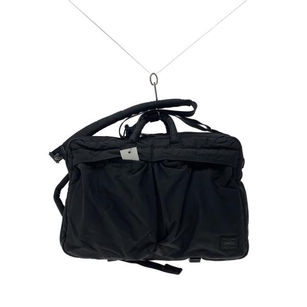 PORTER◇SENSES/TOTE BAG/トートバッグ/ナイロン/BLK/672-26819