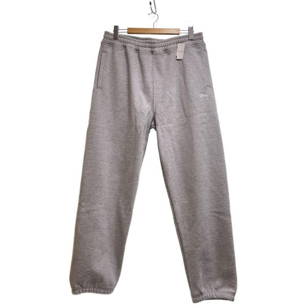 STUSSY◇23AW/STOCK LOGO SWEATPANT/スウェットパンツ/XL/コットン/GRY