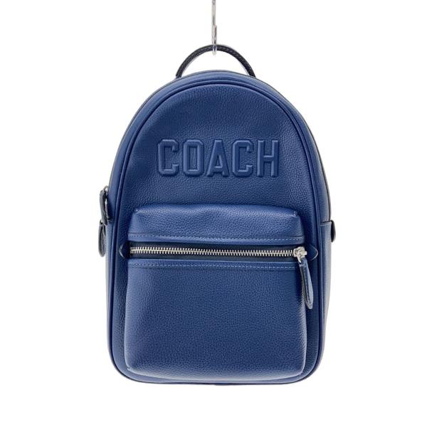 COACH◇リュック/--/BLU/無地/cv930 : セカンドストリートYahoo!店