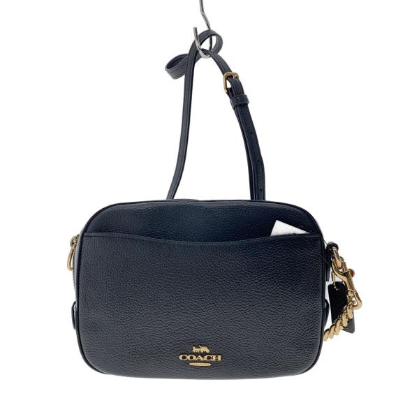 COACH◇ショルダーバッグ/レザー/BLK/無地/29411 : セカンドストリート