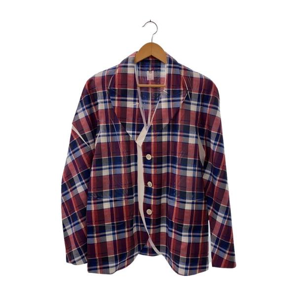 COMME des GARCONS SHIRT / ジャケット/S/ポリエステル/マルチカラー/チェック/FO-C501 COMME des GARCONS SHIRT◇ジャケット/S/ポリエステル/マルチカラー