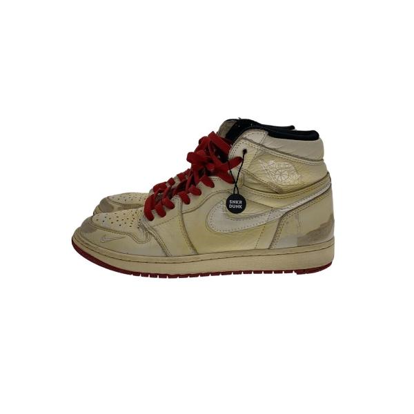 NIKE◆AIR JORDAN 1 HI OG NRG/エアジョーダン1ハイ/ホワイト/BV1803-106/28cm/WHT