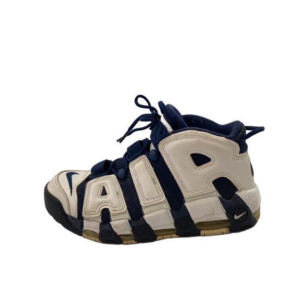 NIKE◆AIR MORE UPTEMPO/エアモアアップテンポ/ホワイト/414962-104/27cm/WHT//