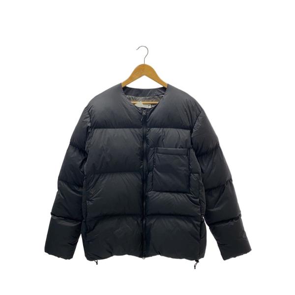 NEUTRALWORKS サイネリア ダウンノーカラージャケットKSU13205 NEUTRALWORKS.◇ダウンジャケット/M/ナイロン/BLK/KSU13205