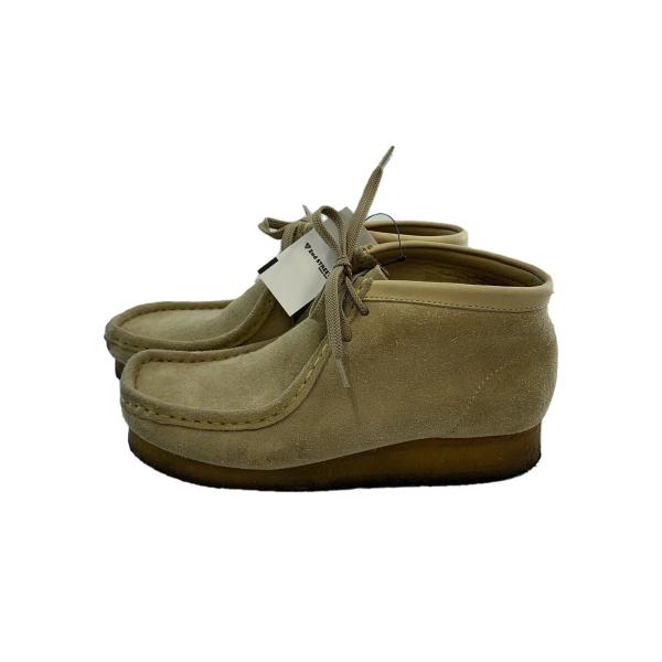 CLARKS ワラビー　ベージュ　スウェード Clarks CLARKS(クラークス)ワラビー ローファー クレープソール