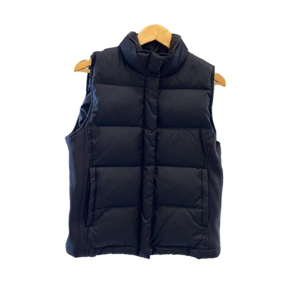 GAP◇00s/ダウンベスト/S/ナイロン/ブラック/無地 : セカンド