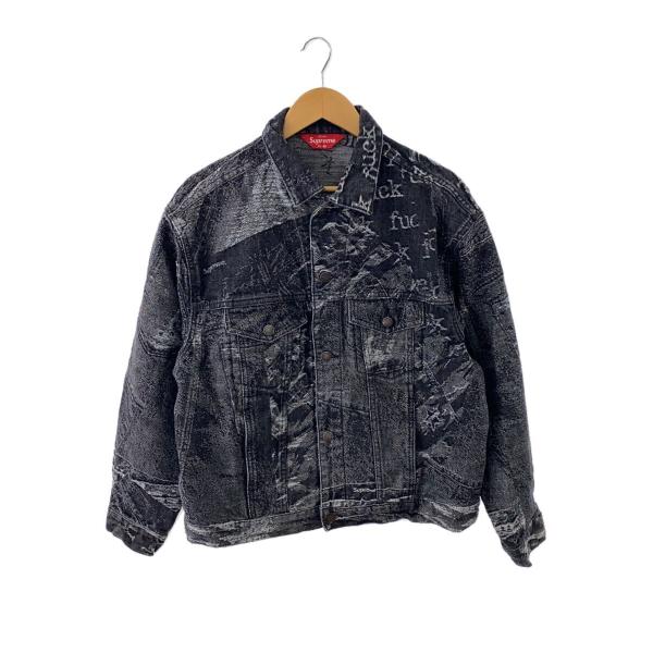 Supreme◇Archive Denim Jacquard Trucker Jacket/Gジャン/M/コットン