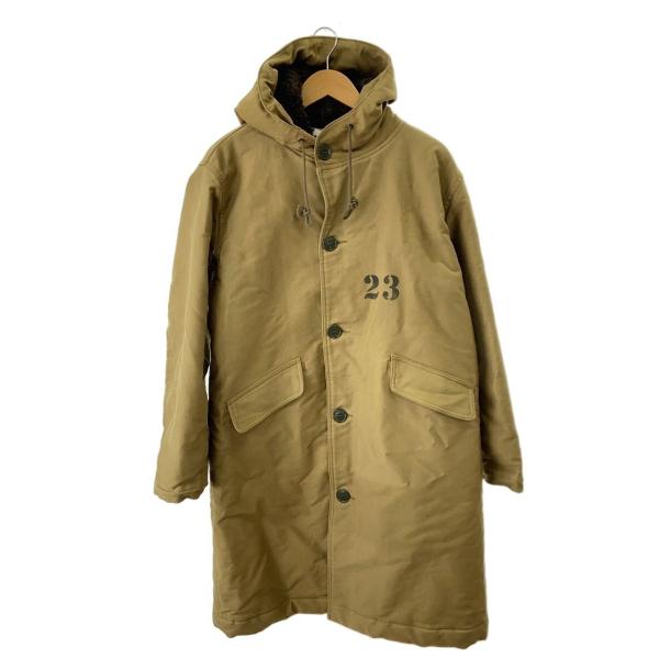 WEIRDO◇17AW/ジャーマンコードコート/HOT WRD COAT/L/コットン/CML
