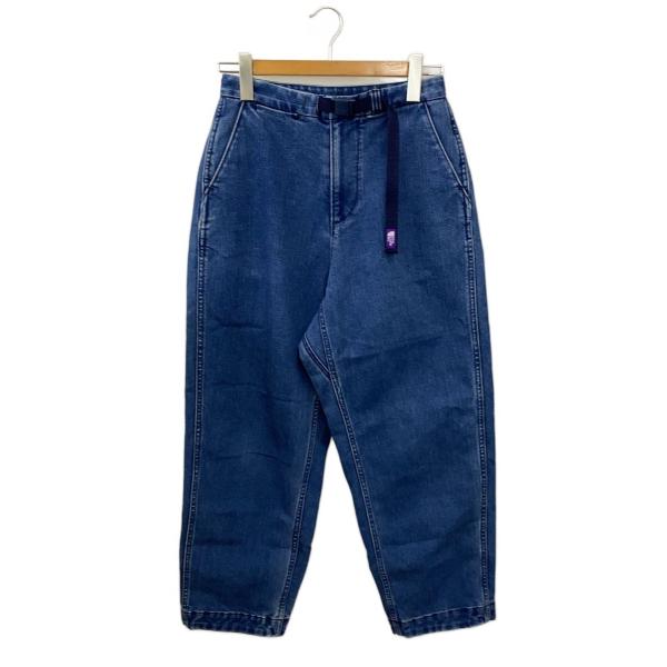 THE NORTH FACE PURPLE LABEL◇Webbing Belt Denim Wide Tapered Pants
