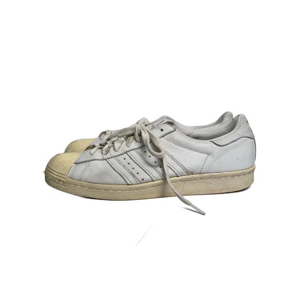adidas◇SUPER STAR 80S DLX/スーパースターデラックス/29.5cm/WHT