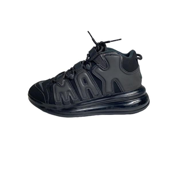 NIKE◆AIR MORE UPTEMPO 720 QS 1/エアモアアップテンポ/ブラック/BQ7668-001/28.5//