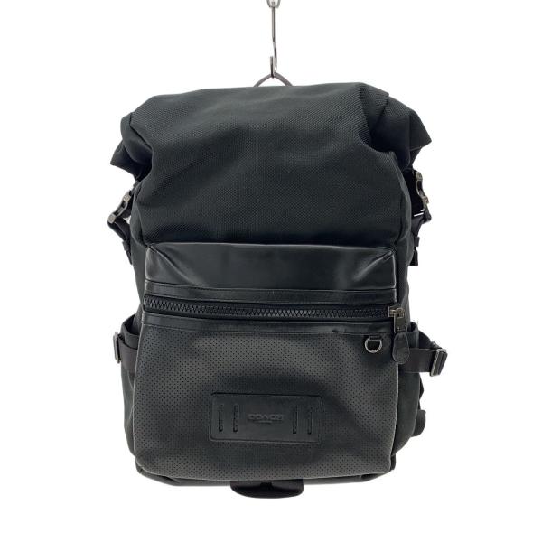 COACH◇リュック/ナイロン/BLK/無地/F24676// : セカンドストリート
