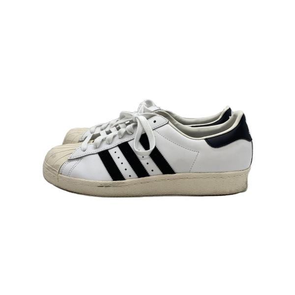 ADIDAS SUPER STARスーパースター adidas◇SUPER STAR 80S/スーパースター/28cm/WHT/レザー