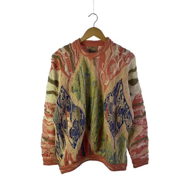 COOGI◇ニット・セーター(厚手)/M/ウール/マルチカラー/総柄