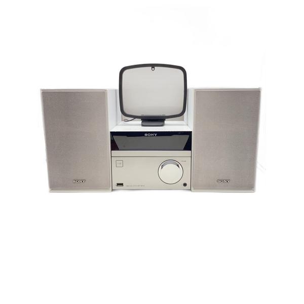 SONY◇ミニコンポ CMT-SBT40 (W) [ホワイト] 本体型番HCD-SBT40