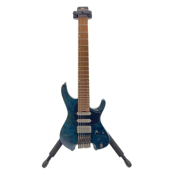 Ibanez◇エレキギター/ヘッドレスタイプ/青系/SSH/Q547PB/ケース付き