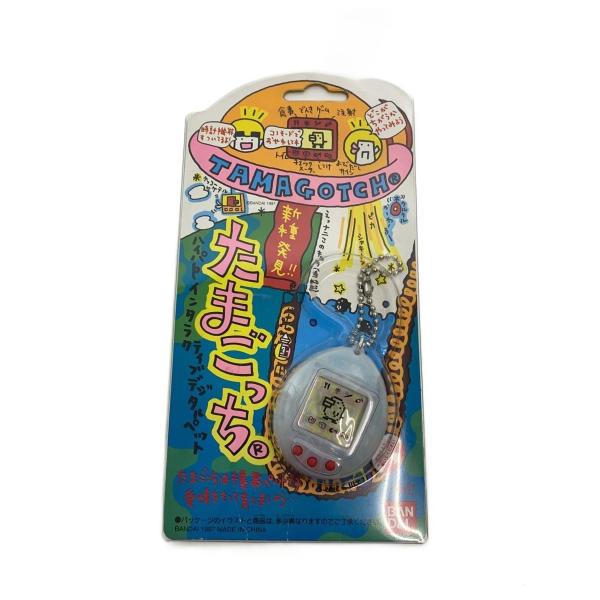 BANDAI◇未開封/新種発見!!たまごっち/クリアホワイト/1997年発売
