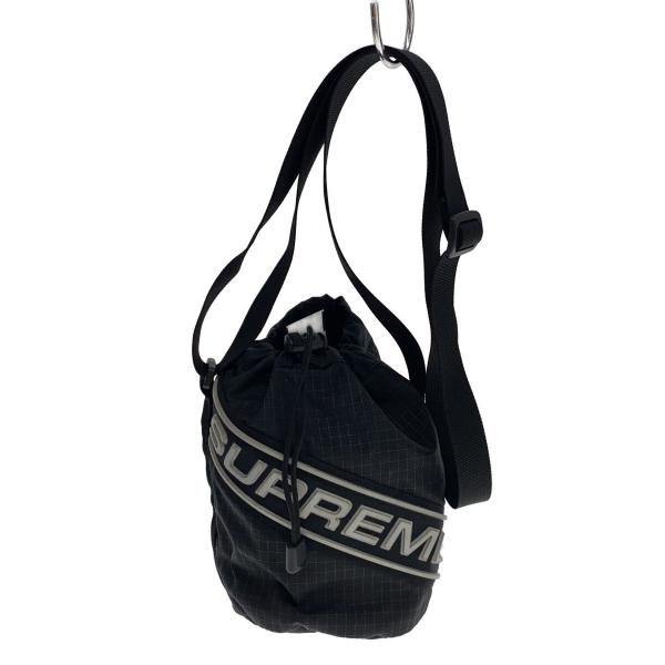 SUPREME ショルダーバッグ ブラック Supreme 新品 シュプリーム SUPREME Leather Shoulder Bag 牛革