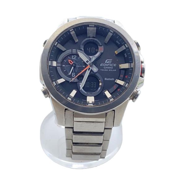 S*2様 ヴィンテージ オリエント デジアナ CASIO RICOH 他 腕時計 CASIO◇ソーラー腕時計・EDIFICE/デジアナ/--/BLK/SLV// : セカンド