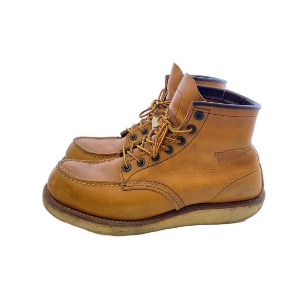 RED WING◇レースアップブーツ/26cm/CML/レザー/875 : セカンド