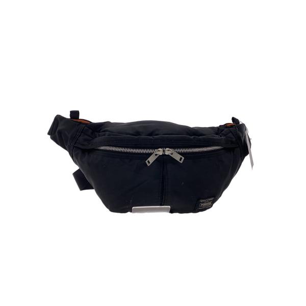 PORTER◇TANKER/タンカー/WAIST BAG/ウエストバッグS/ナイロン/BLK/622