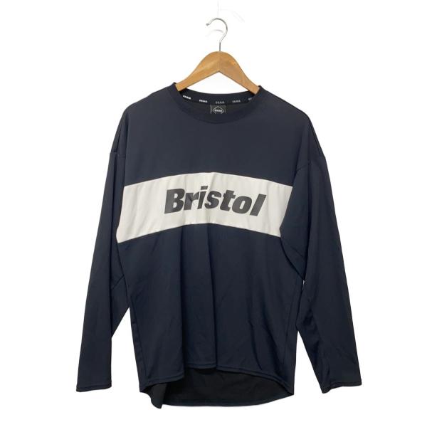 F.C.R.B.(F.C.Real Bristol)◇長袖Tシャツ/L/ポリエステル/BLK/FCRB