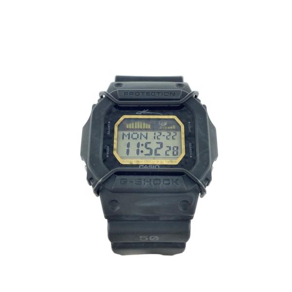 CASIO◇手巻腕時計/デジタル/ラバー/BLK/GLX-5600KB : セカンド