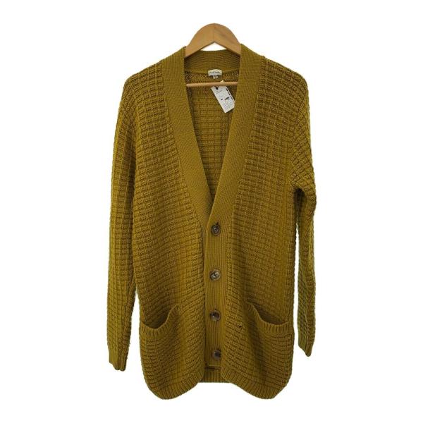 Paul Smith◇カーディガン(厚手)/L/ウール/イエロー/PM-5C-78876/Paul