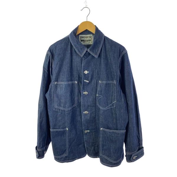 FREEWHEELERS◇IRONALLS Lot 100 DENIM JACKET/カバーオール/44/デニム