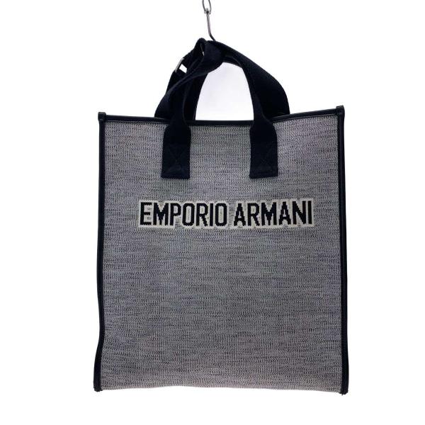 未使用級✨ EMPORIO ARMANI 2way ショルダーバッグ グレー エンポリオ アルマーニ EMPORIO ARMANI EMPORIO ARMANI ショルダー