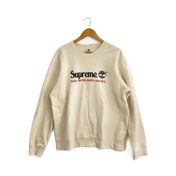 Supreme◆20SS/WIND WATER EARTH/スウェット/L/コットン/ホワイト//