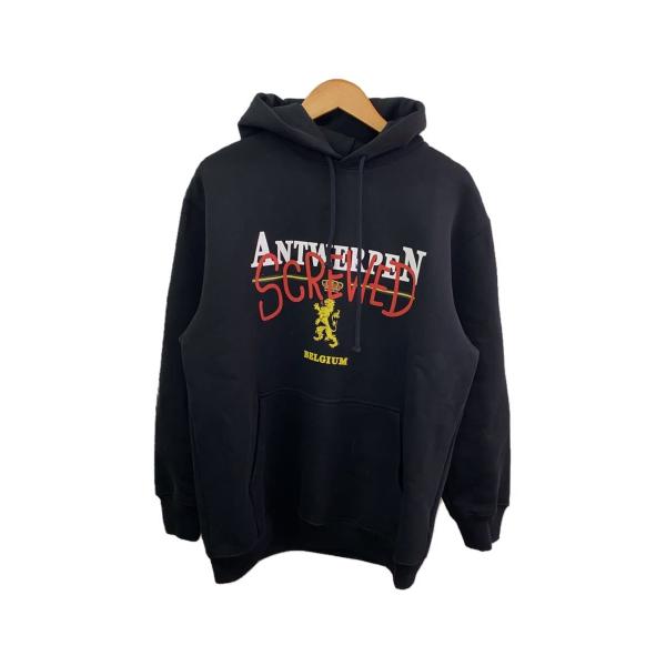 VETEMENTS◇20AW/ANTWERP SCREWED HOODIE/パーカー/S/コットン VETEMENTS◇20AW/ANTWERP SCREWED HOODIE/パーカー/S/コットン