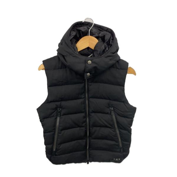 TATRAS◇ダウンベスト/1/ウール/BLK/無地/MTAT20A4373-D/SOVER DOWN